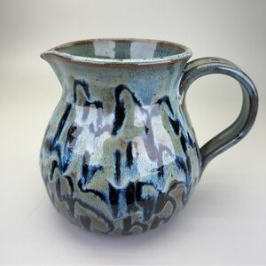 Nedware Hand Crafted Studio Art Pottery Pitcher